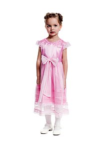 Купить Платье для девочки PL17 розовый оптом
