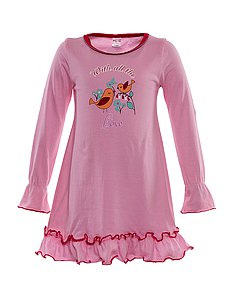 Купить Ночная сорочка с длинным рукавом BK796PJ-L18 розовый оптом