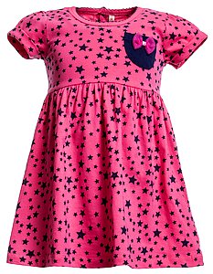Купить Платье для девочки BK309P-L18 ярко-розовый оптом