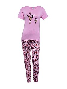 Купить Пижама женская 86936 розовый оптом