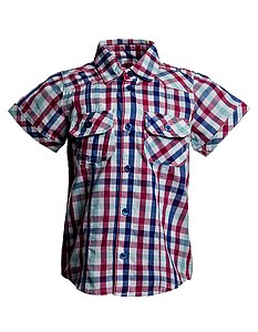 Купить Рубашка для мальчика BK563R-L18 розовый оптом