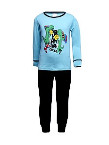 Купить Пижама для мальчика(кофта+штаны) 89097 голубой/темно-синий оптом