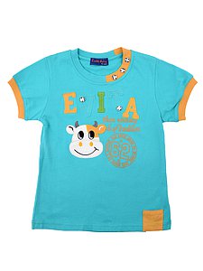 Купить Футболка для мальчика FDM56 бирюзовый оптом