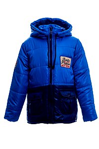 Купить Куртка для мальчиков BK611KR-L17 темно-синий/синий оптом