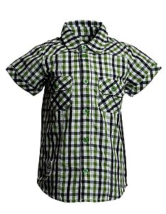 Купить Рубашка для мальчика BK563R-L18 зеленый оптом