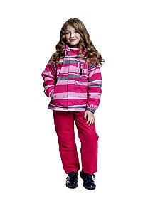 Купить Куртка детская ELS016-6 розовый оптом