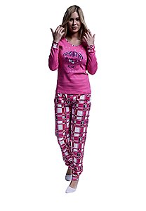 Купить Пижама женская 86752 темно-розовый оптом