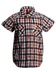 Купить Рубашка для мальчика BK563R-L18 оранжевый оптом