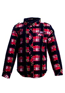 Купить Рубашка для мальчиков BK546R-L18 красный оптом