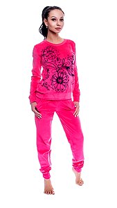 Купить Пижама женская 87040 розовый оптом