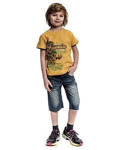 Купить Футболка для мальчика FDM60 желтый оптом