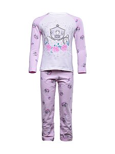 Купить Пижама для девочек P2002 молочно-розовый оптом