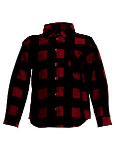 Купить Рубашка для мальчика BK716R-L18 красно-черный оптом