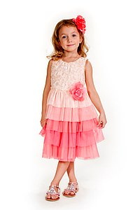 Купить Платье для девочки PL1/24 розовый оптом
