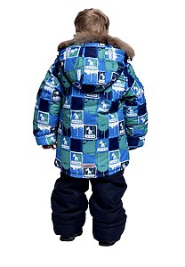 Купить Костюм для мальчика зимний (куртка+штаны) оптом